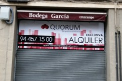 Gran Bodega Bar De 139m2 En Alquiler En Galdakao Centro