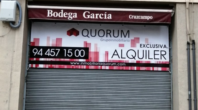 Gran Bodega Bar De 139m2 En Alquiler En Galdakao Centro