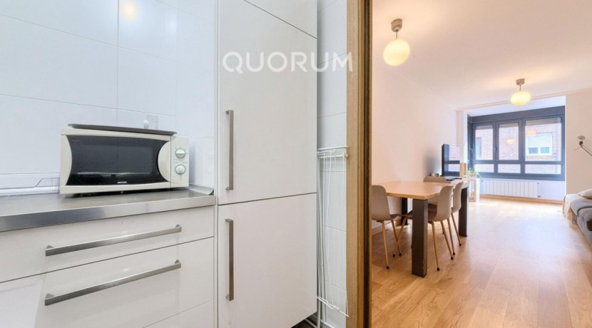 Precioso Piso Seminuevo De 1 Dormitorio Con Ascensor Cota Cero y Garaje y Trastero Incluido En Zona Miribilla