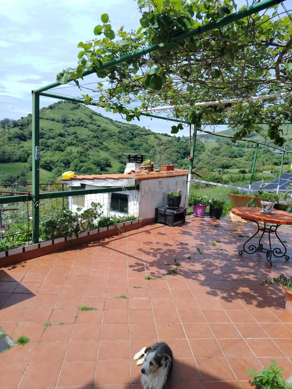 Se Vende Casa Adosada De dos Habitaciones En Zierbena con 1840 m2 de terreno.