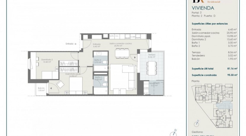 Piso nuevo en venta en Masustegi 1