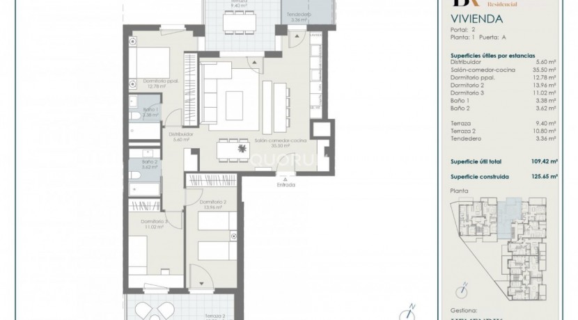 Piso nuevo en venta en Masustegi 1
