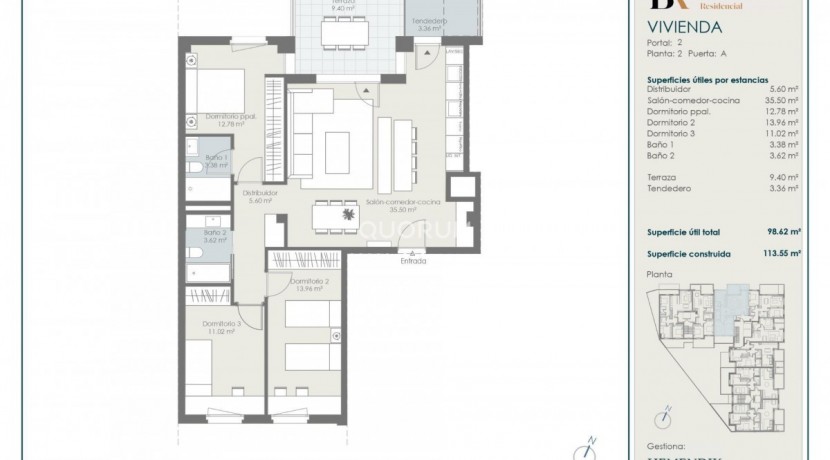 Piso nuevo en venta en Masustegi 1