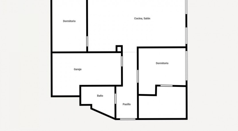Preciosa Vivienda REFORMADA De 2 Dormitorios y 1 Baño Con Ascensor y Parcela de Garaje incluida en Zona Kalero