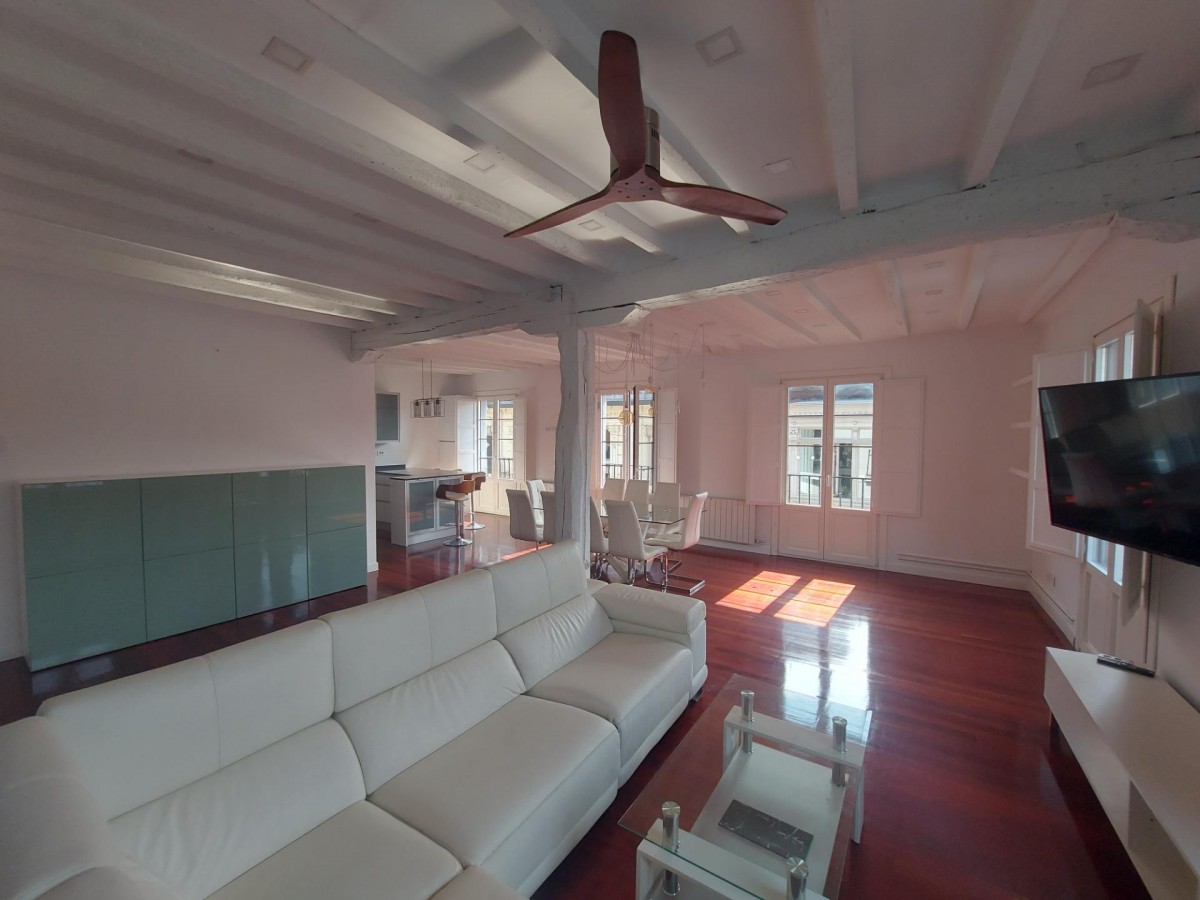 EN LA MEJOR CALLE DEL CASCO VIEJO. 135 m2. Fantástica vivienda reformada a capricho de 2 dormitorios