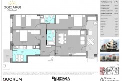Amplia Vivienda De 3 Dormitorios LUMINOSA y con VISTAS DESPEJADAS Garaje y Trastero Incluidos En Promoción Goizargi Residencial (Kalero)