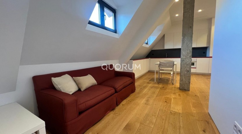 Apartamento en Abando de 1 hab para Temporada