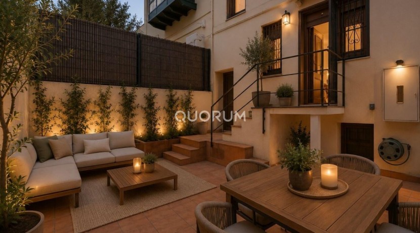 Casa Adosada De 4 Plantas En Basurto