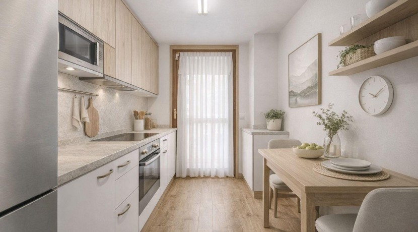 EDIFICIO BATZOKI CRUCES, 3 HABITACIONES Y 2 BAÑOS CON GARAJE Y TRASTERO DIRECTO