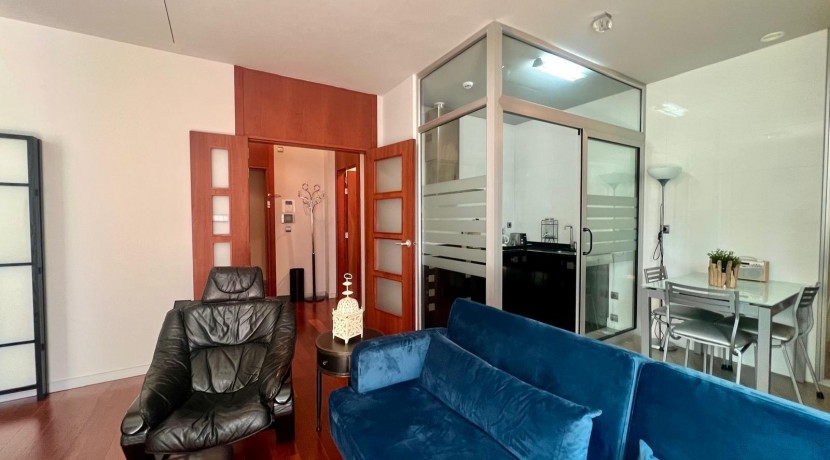 Elegante apartamento de 1 habitación en Isozaki