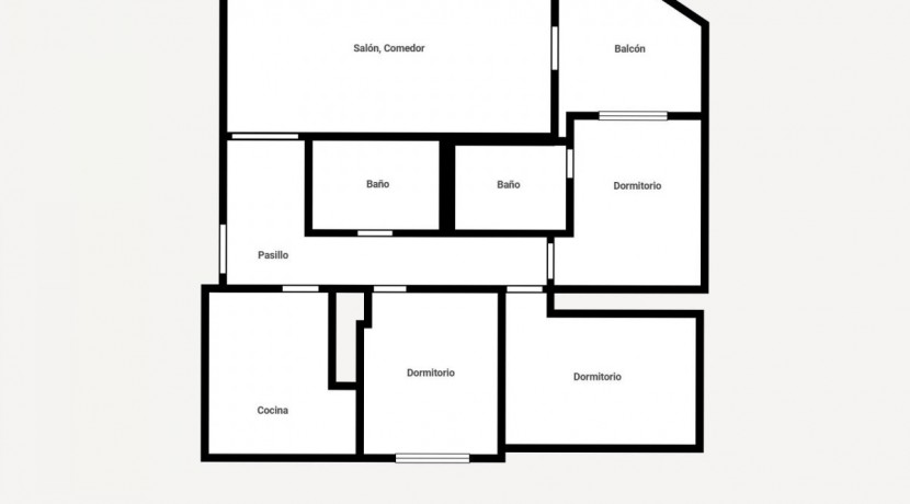Piso Amplio Totalmente Exterior De 3 Dormitorios y 2 Baños Con Ascensor Cota 0, Garaje y Trastero Incluidos en Aperribai