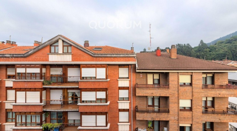 Piso Exterior Amplio y Luminoso De 3 Dorm. (4 de origen) y 2 Baños con Ascensor Cota Cero y Balcón En Arrigorriaga