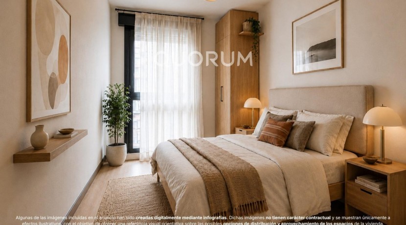 Piso Luminoso De 2 Dormitorios Con Ascensor Para Decorar A Tu Gusto en Zona Ariz