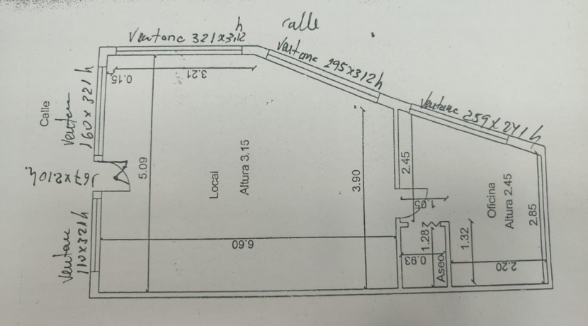 Se Vende local comercial en Barakaldo Zona Retuerto.