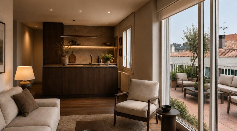 Vivienda Con Espectacular Terraza En Romo