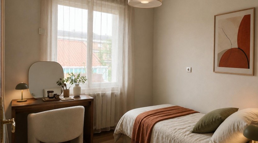 Vivienda Con Espectacular Terraza En Romo