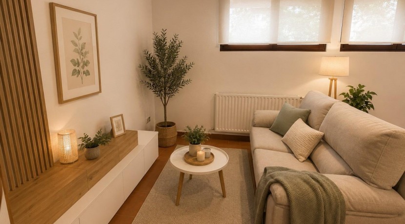 Vivienda Muy Luminosa Con Jardín y Terraza