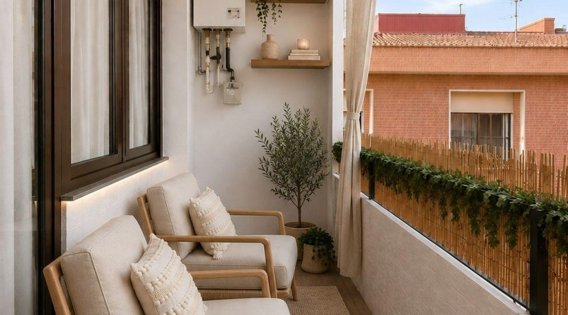 VIVIENDA PARA ENTRAR A VIVIR DE 2 HABITACIONES CON TERRAZA