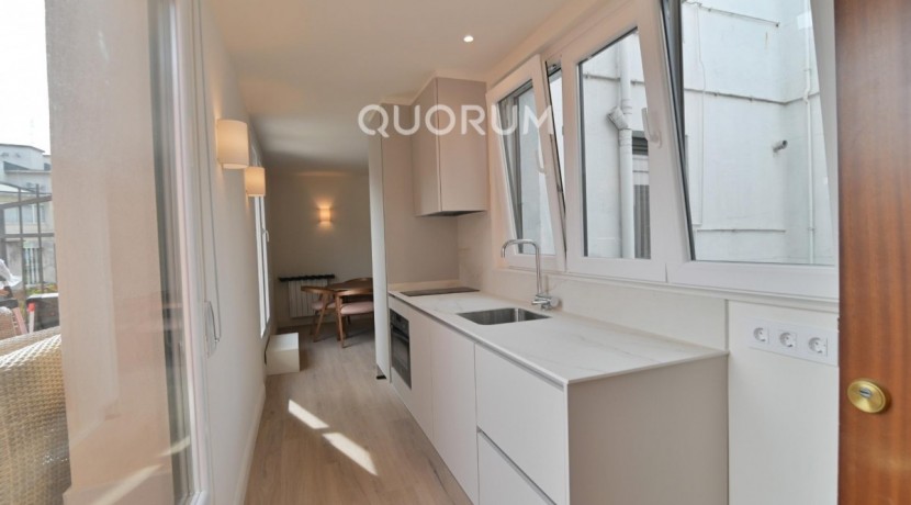Apartamento con terraza en el centro