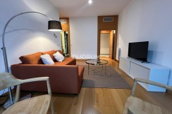 Apartamento en Abando Interior con terraza Contrato de Temporada