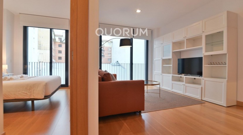 Apartamento en Abando Interior con terraza