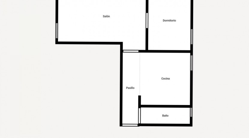 ¡OPORTUNIDAD! Piso PARA DECORAR A TU GUSTO De 1 Dormitorio En Zona San Miguel