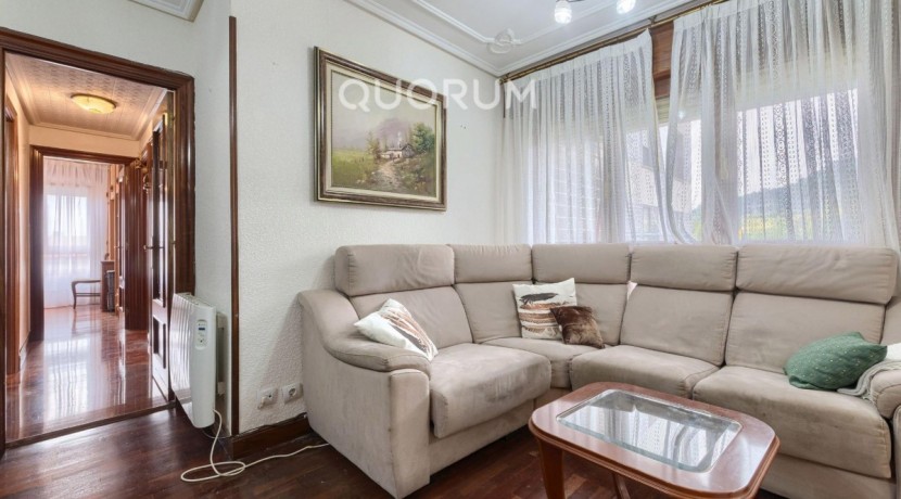 Piso MUY Luminoso De 3 Dormitorios Con Ascensor Cota Cero, Amplia Terraza, Trastero y Parking en Zona Basozelai