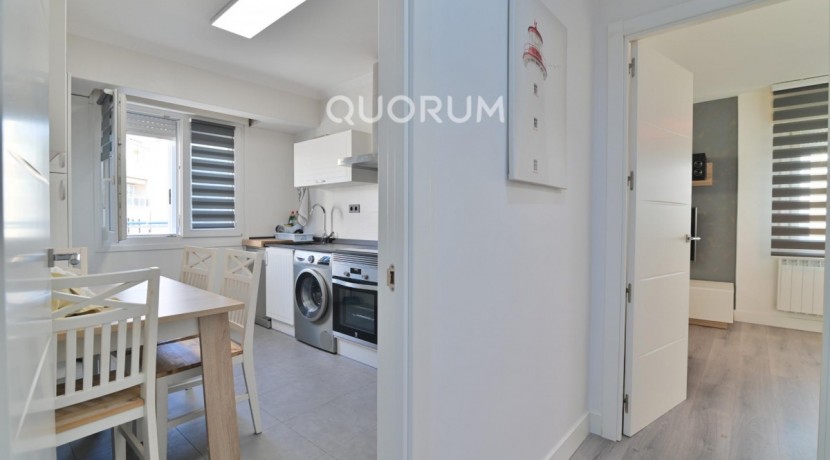 Piso Reformado De 2 Habitaciones Con Terraza En Ortuella