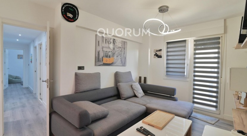 Piso Reformado De 2 Habitaciones Con Terraza En Ortuella