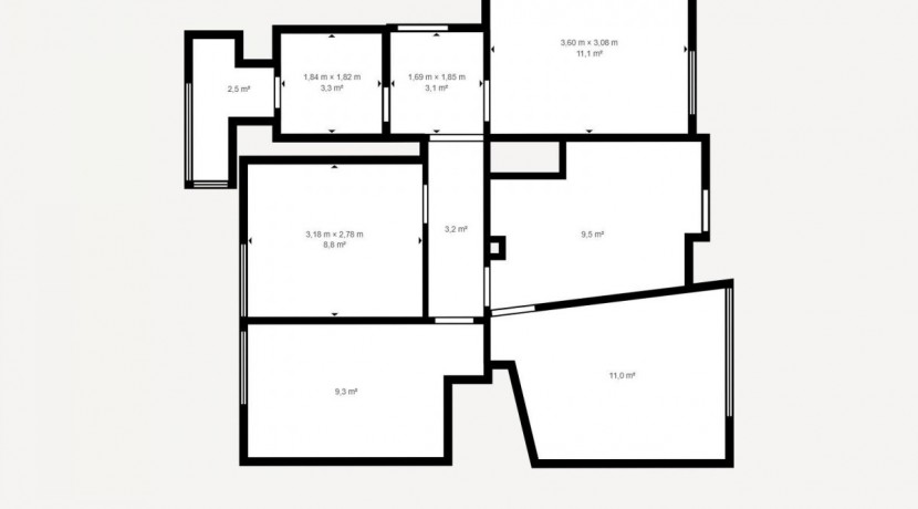 Precioso Piso Ubicado Cerca De Cruces Con 3 Habitaciones y Terraza