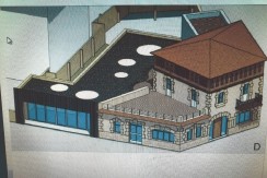 Se Alquila Gran Local comercial  con viviendas de 3 Plantas y 301m2 En el Centro De Etxebarri