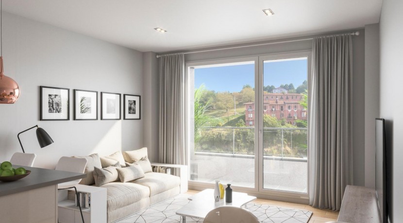 Vivienda 2 Hab De Obra Nueva en Deusto Living