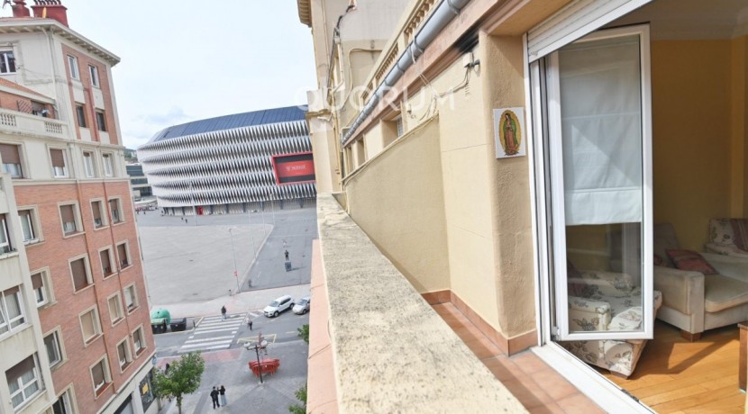 Vivienda Junto a San Mames de 3 Hab para Temporada