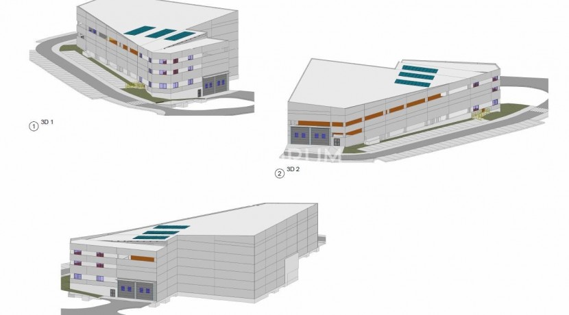 Nave industrial en ZAmudio, nueva construcción